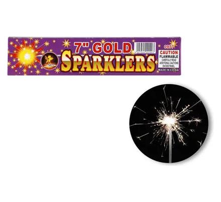 Party Sparklers - 18 cm - Pack of 6