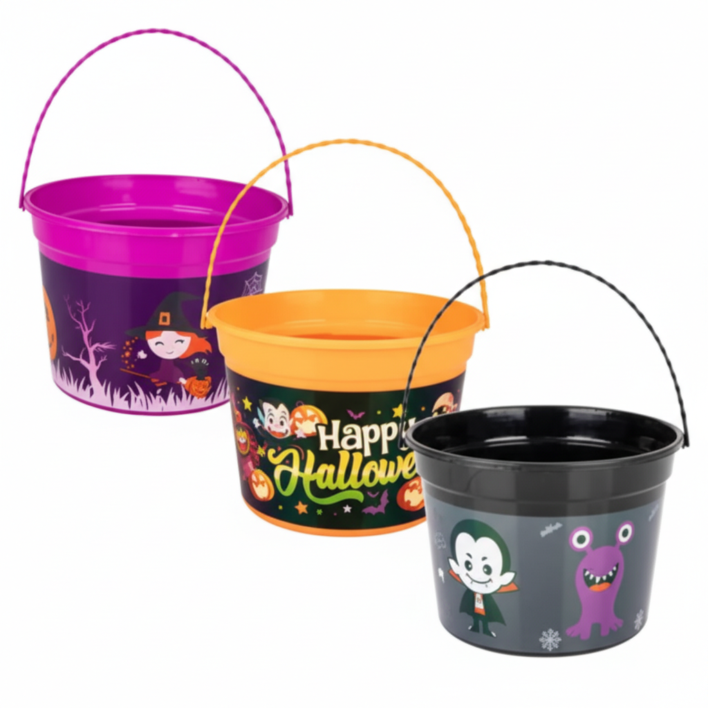 Halloween Themed Candy Bucket
