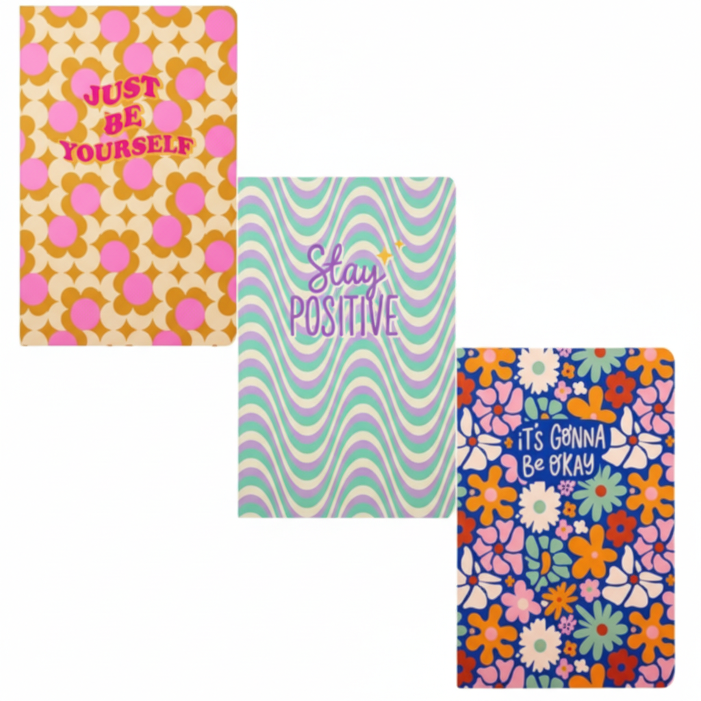 Novelty Notebook Novelty Soft Cover 96pg A5