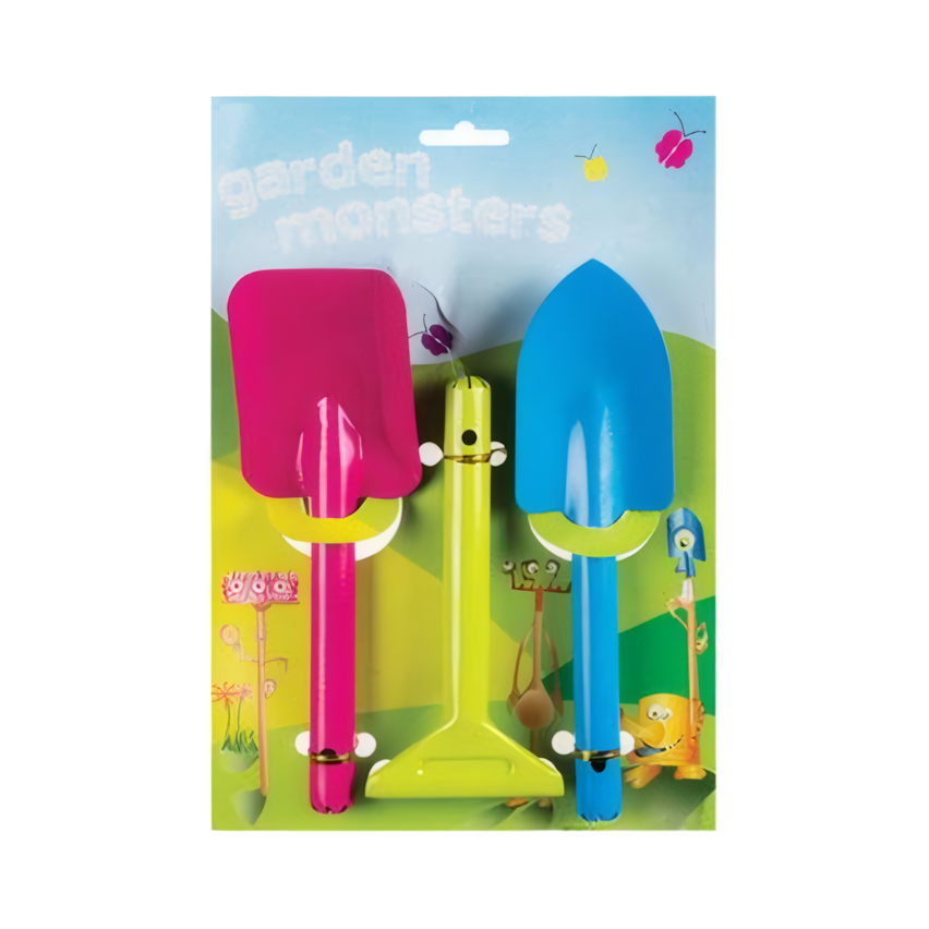 Kids Garden Hand Tool Set - 3 Piece - 200 mm