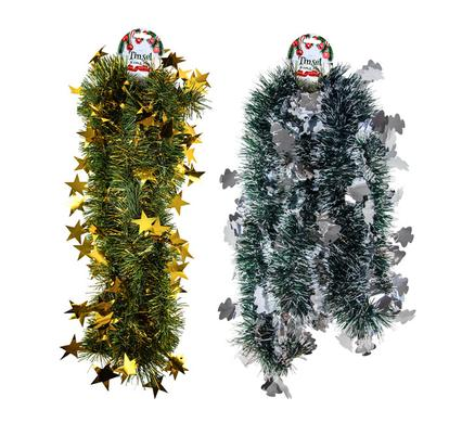 Christmas Tinsel Garlands in Various Colours (2 m)