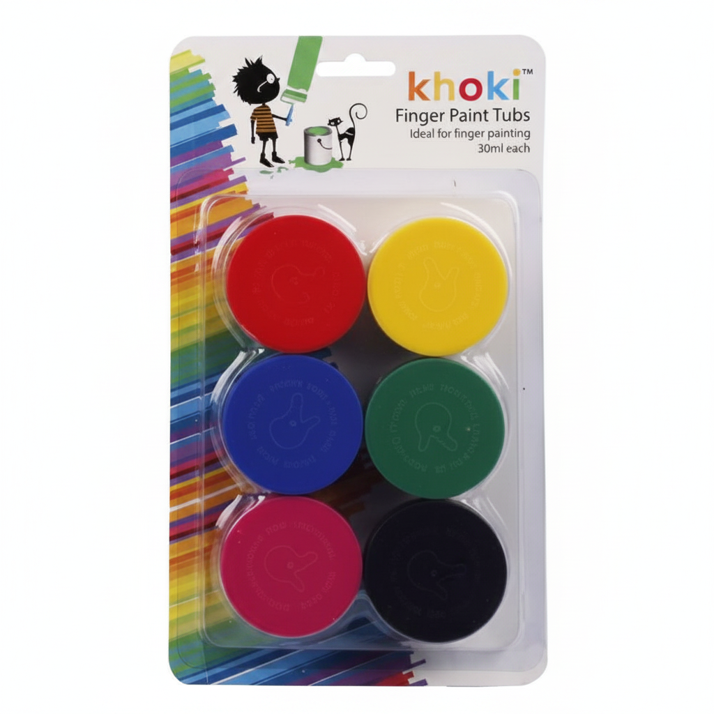 Water Based Poster Paints (Card of 6 Colours)