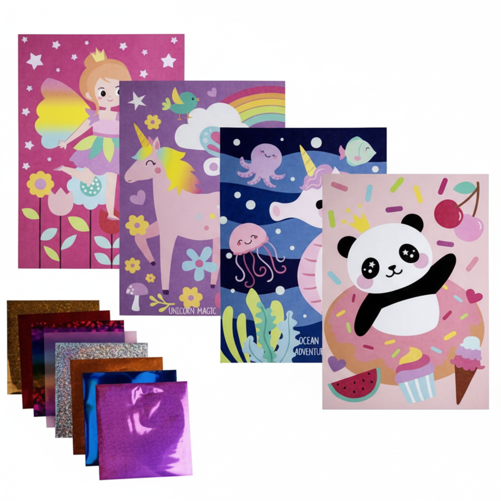 Arts & Craft Foil Art Assorted Designs