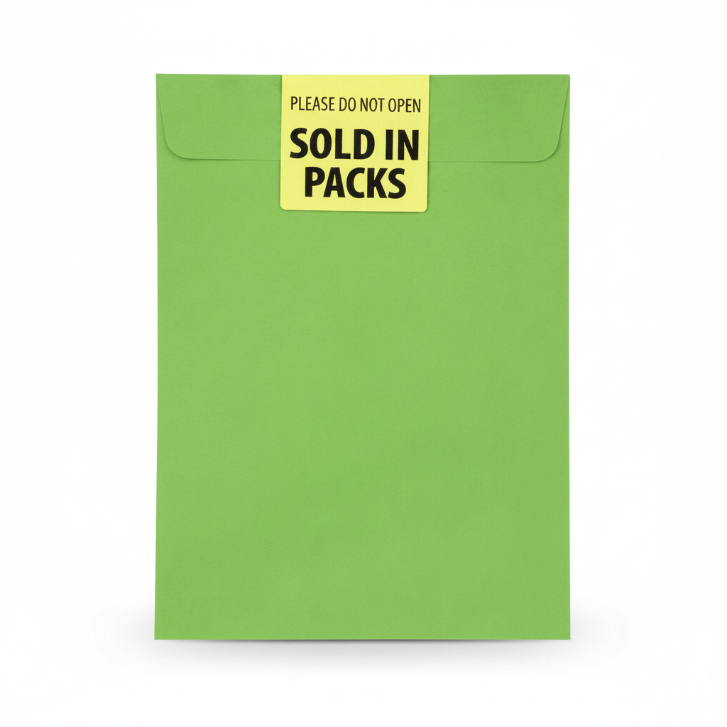 Arts & Craft Board A4 160g Sheet Green 10pk
