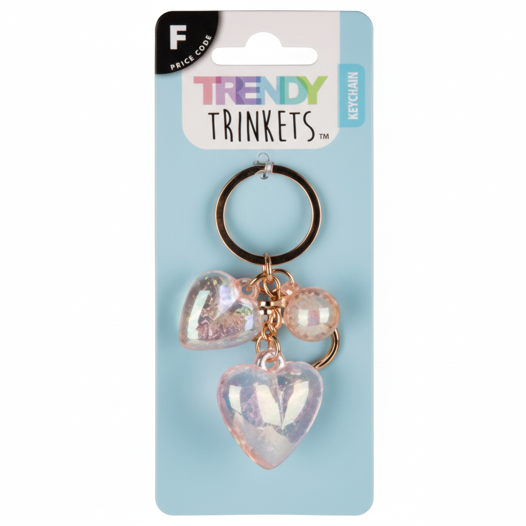 Keychain Heart Shaped