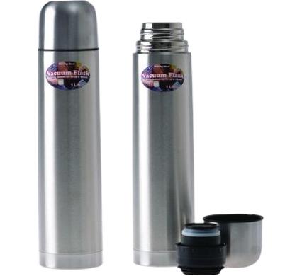 Vacuum Flask - Stainless Steel - 1 Liter
