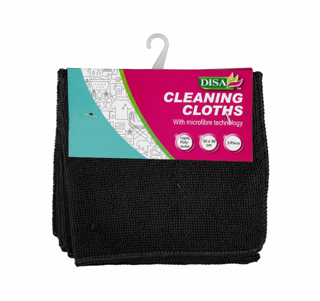 Cloth Microfibre - 3 Pieces - 30 x 30 cm