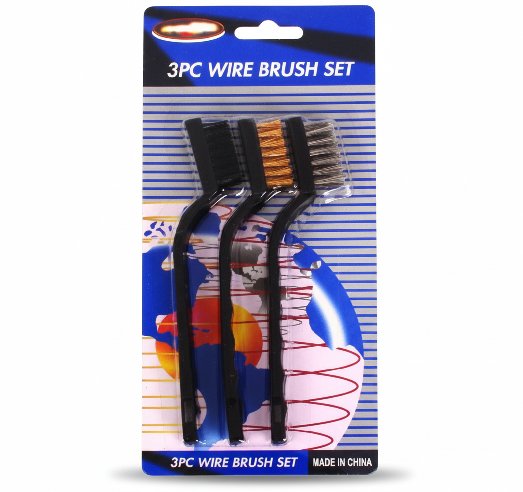 Mini Wire Brush Set (3 Piece)
