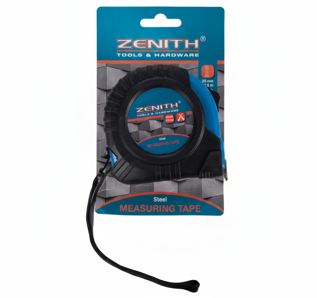 Steel Tape Measure Carded (7.5 metres x 25 mm)