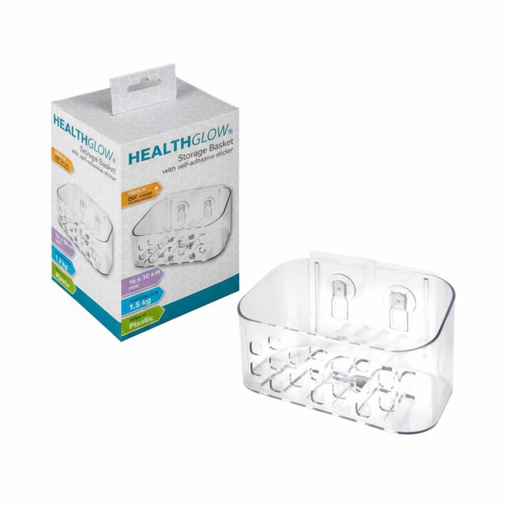 Basket Self Adhesive - 16 x 10 x 9 cm