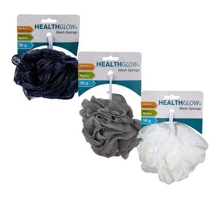 Mesh Bath Sponge - 50g - Includes Rope