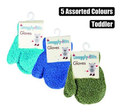 Plush Gloves - Toddler Mittens
