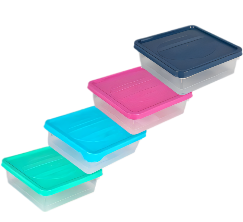 Lunch Box Plastic - 700 ml - Lunchmate - Various Colors