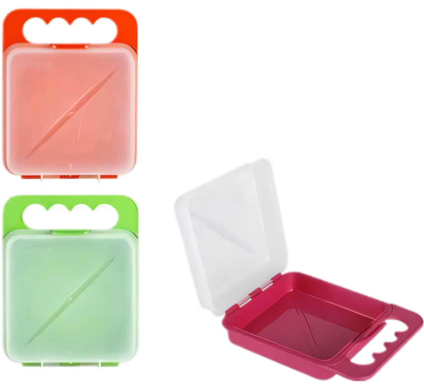 Lunch Box with Handle - Various Colors