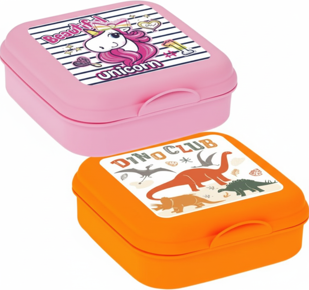 Lunch Box Clip Lock - Assorted Designs