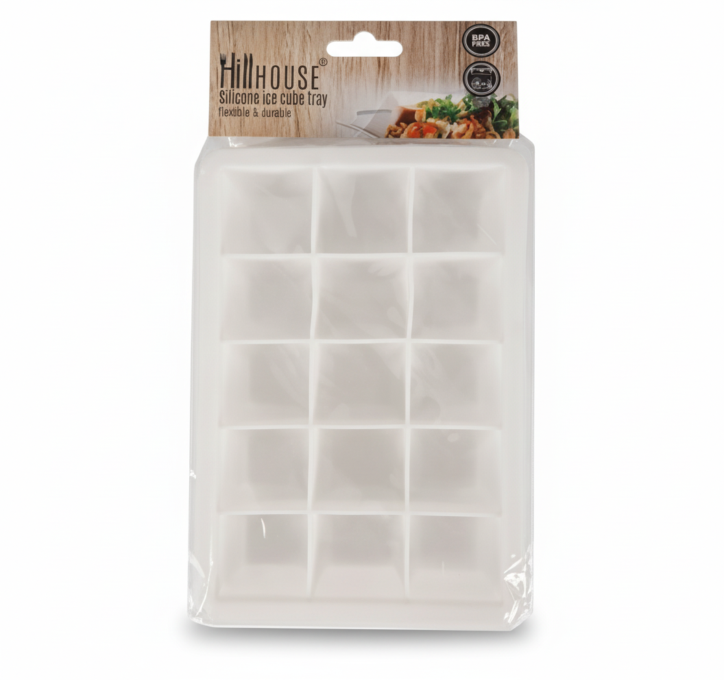 Ice Cube Tray - 15 Cubes - Silicone