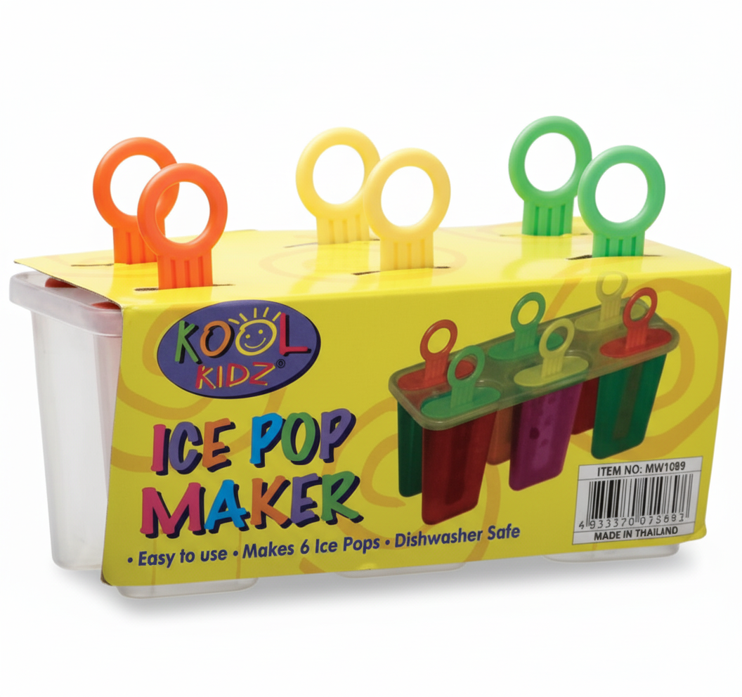 Ice Lolly Maker - Makes 6 Ice Lollies
