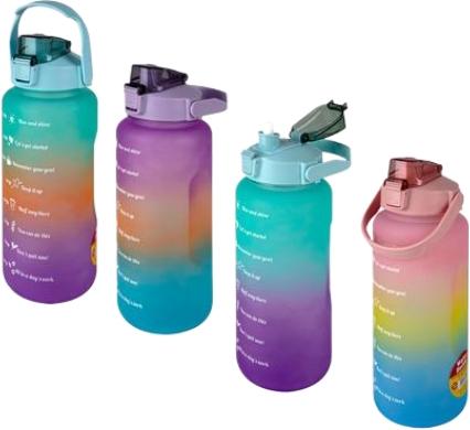Water Bottle - 2 Liter - Two-Tone