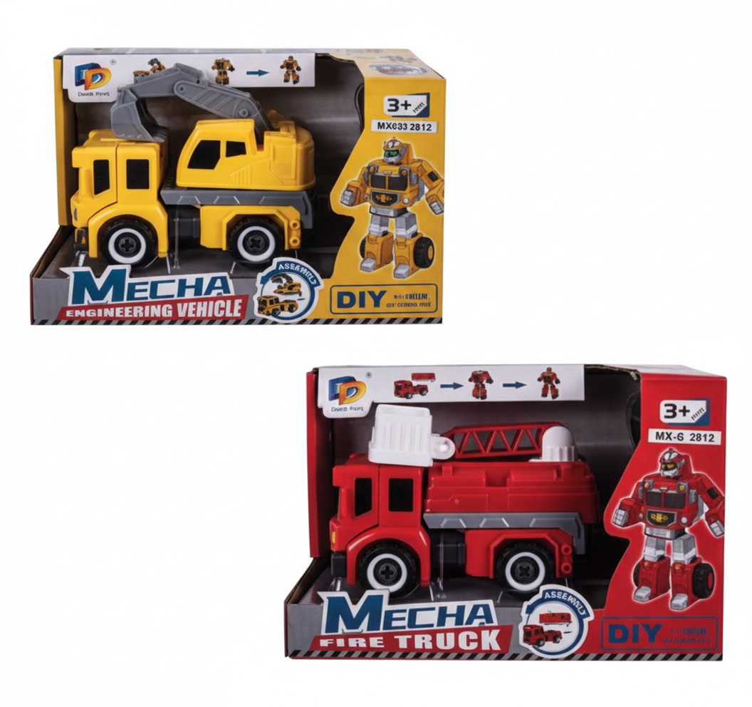 Vehicle Truck Transformer, Various (15 cm)