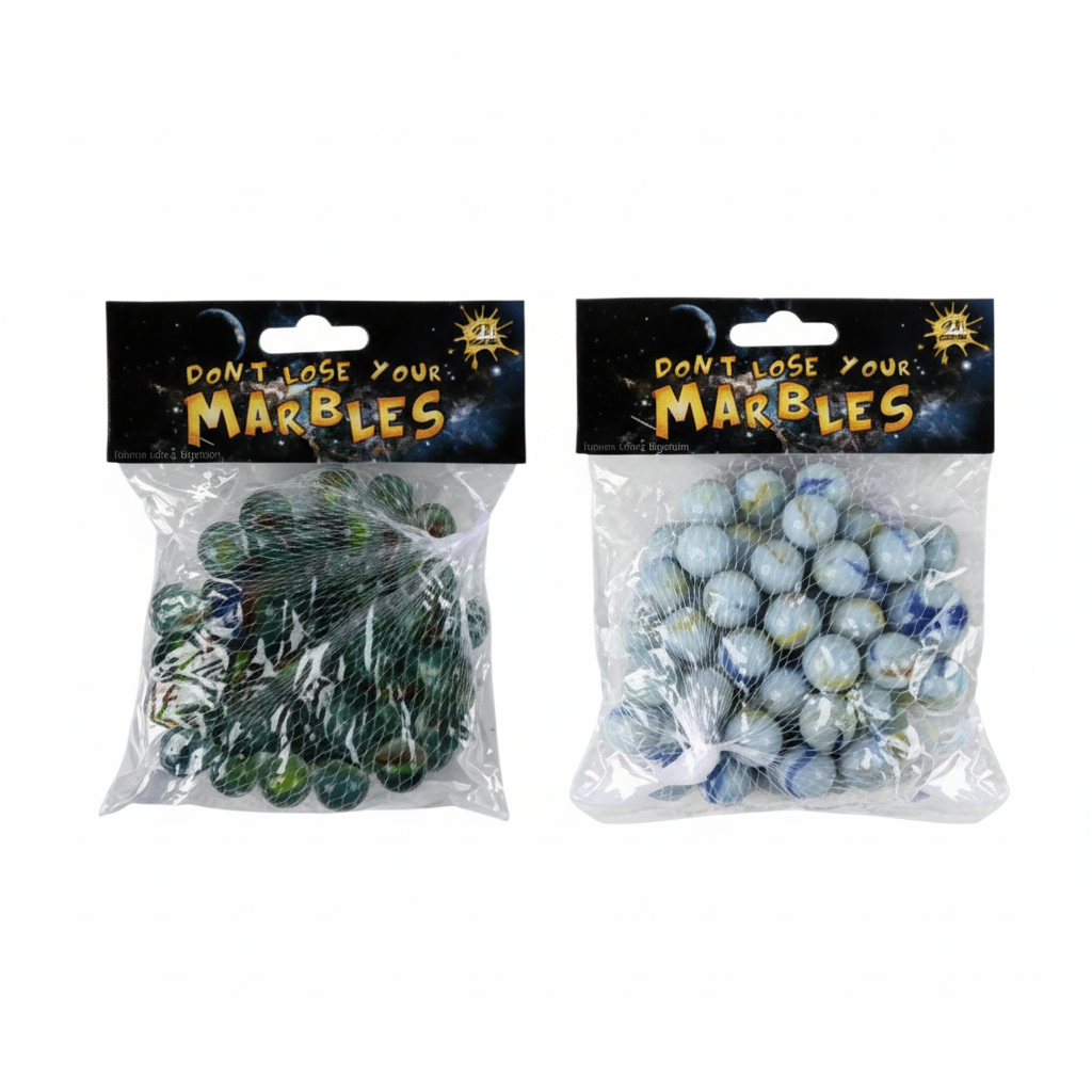 Glass Marbles in Bag of 45 (16 mm)