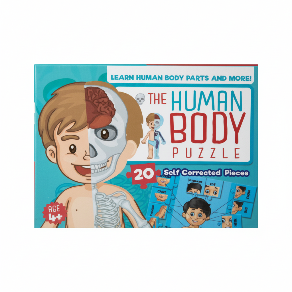 The Human Body Jigsaw Puzzle - 24 Pieces