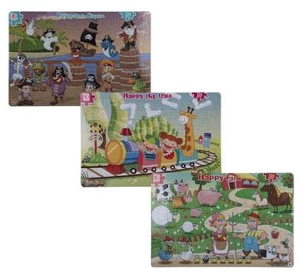Assorted Educational Puzzles - 120 Pieces