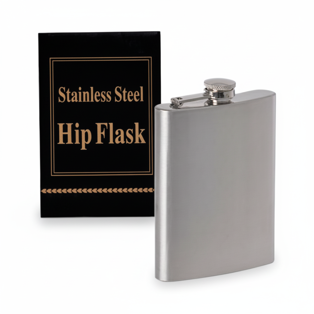 Stainless Steel Hip Flask (24 ml)