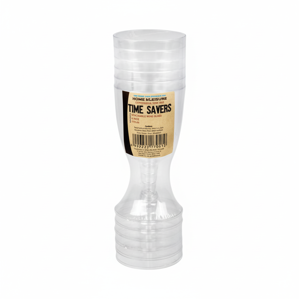 Disposable Picnic Wine Glass (175 ml, 6 Pieces)