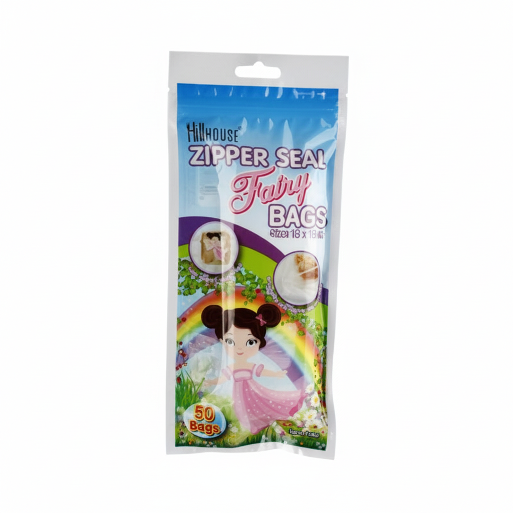 Fairy Zipper Seal Bags - Resealable Storage Bags
