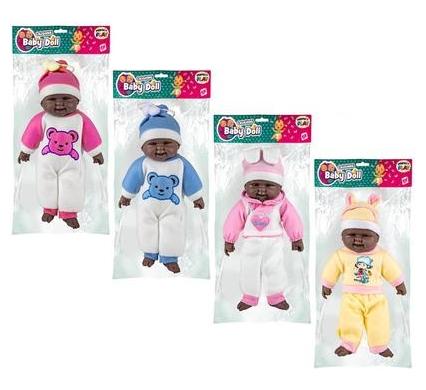 Baby Doll with Laughing Sound - 38 cm