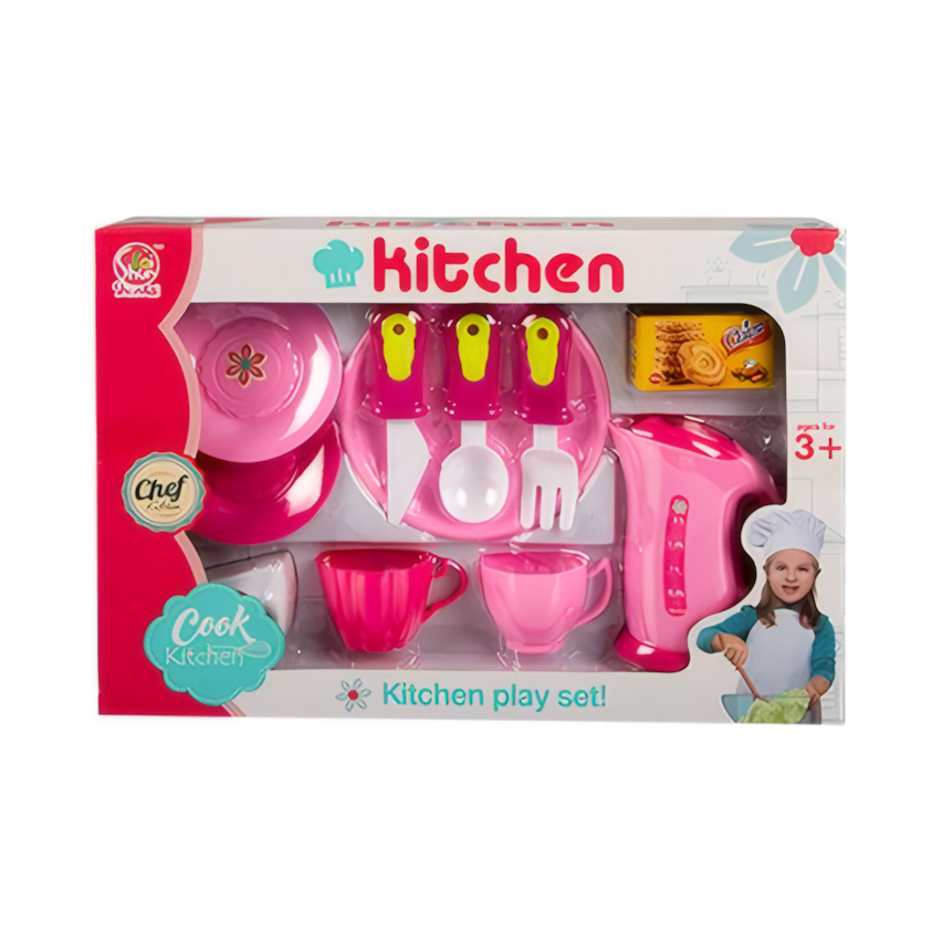 Coffee and Cake Playset with Kettle