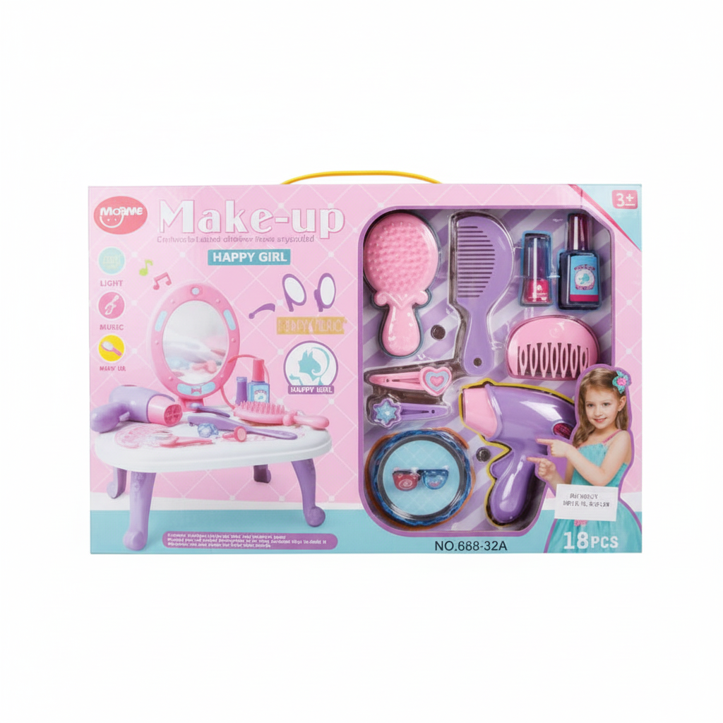 Playset Dressing Table with Accessories (27 cm x 26 cm)
