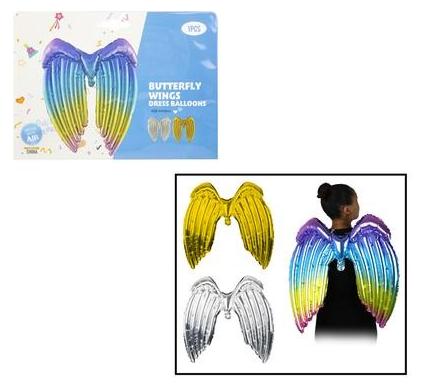 Dress Up Inflatable Wings - Assorted