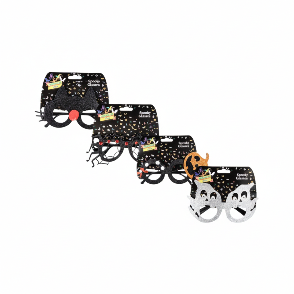 Dress Up Spooky Halloween Glasses - Assorted