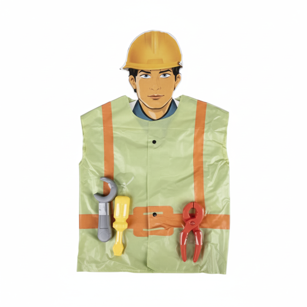 Dress Up Engineer Costume - Includes Accessories