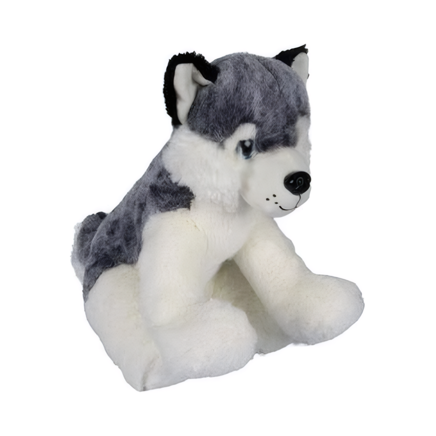 Plush Husky Dog Standing - Small - 25 cm