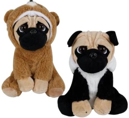 Plush Dog Wearing Hoodie - Various Styles - 27cm