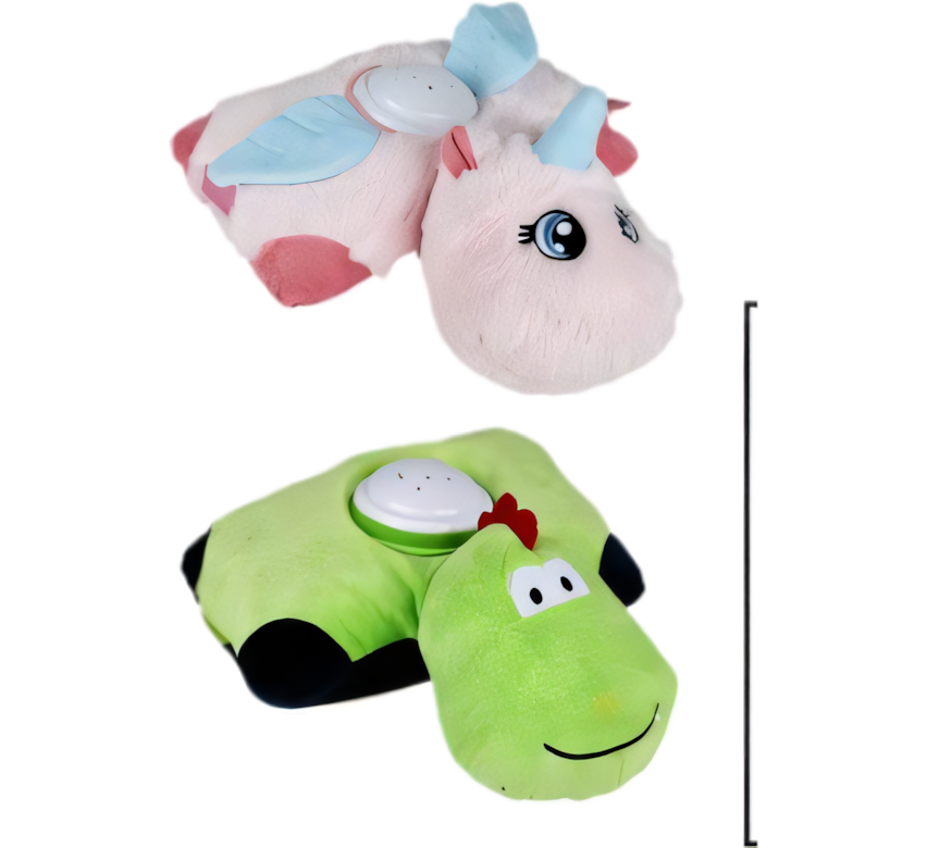 Plush Animals Battery Operated with Night Light in Assorted Designs (30 cm)