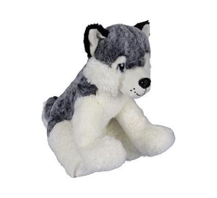 Plush Dog Husky Standing - Small - 25cm