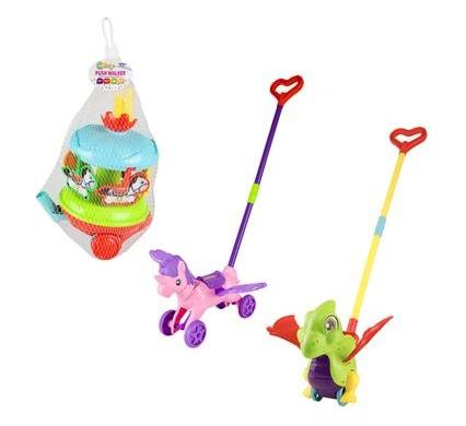 Baby Toy Educational Musical Push Walker - Adjustable Height 63-73 cm