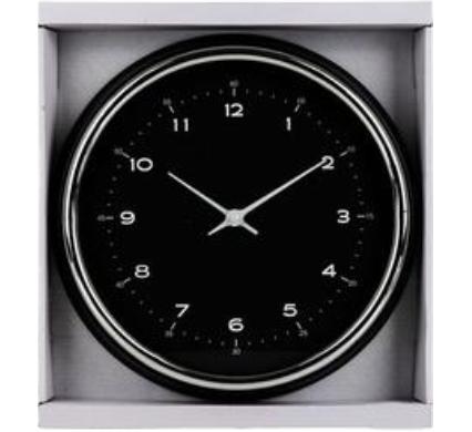 Wall Clock Plastic Round, 35cm