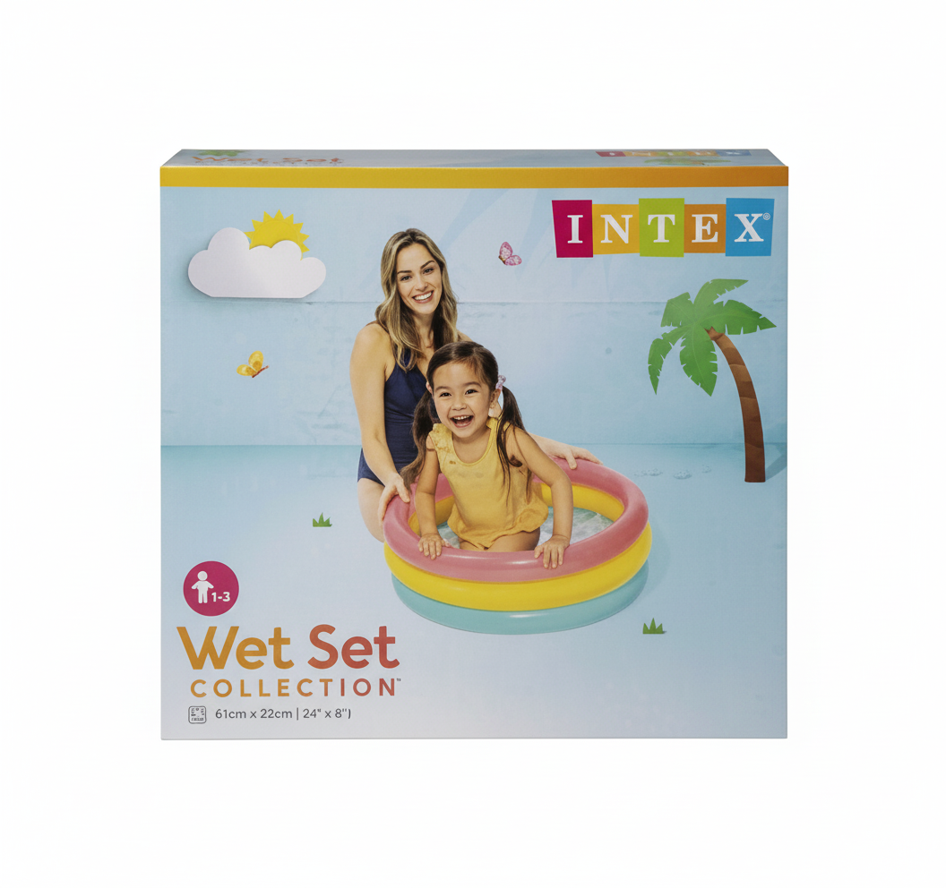 Intex Baby Pool Sunset-Glow 61x22cm