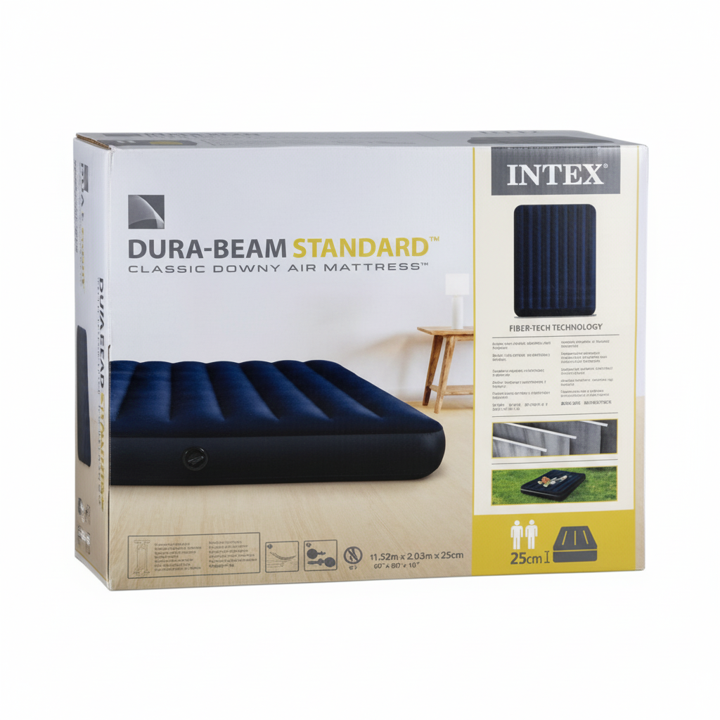 Intex Air-Bed Dura Beam - Queen 152x203x25cm
