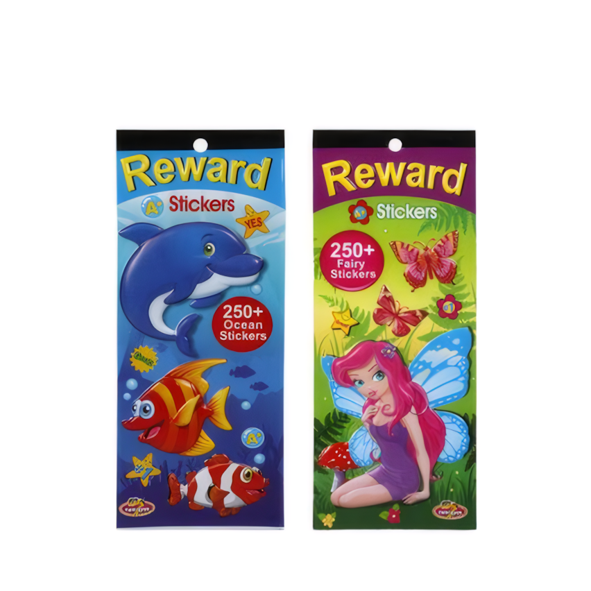 Pack of 240 Reward Stickers - Assorted