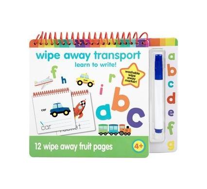 Book Educational Dry Wipe - Transport