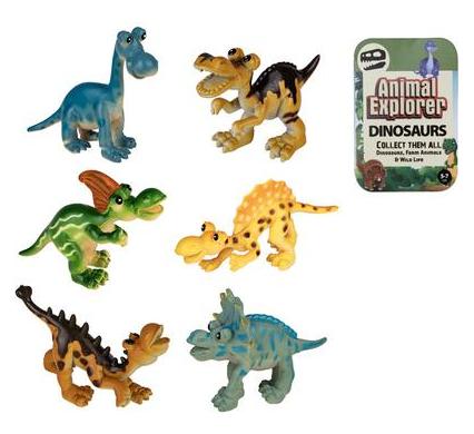 Animals Dinosaur Cartoon Assorted - 5-7 cm