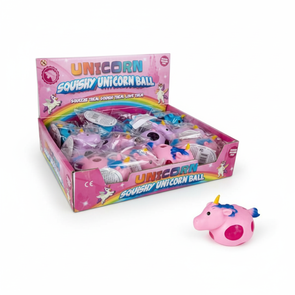 Squeeze Water Baby Unicorn (Animals, 8 cm) - Various Colours