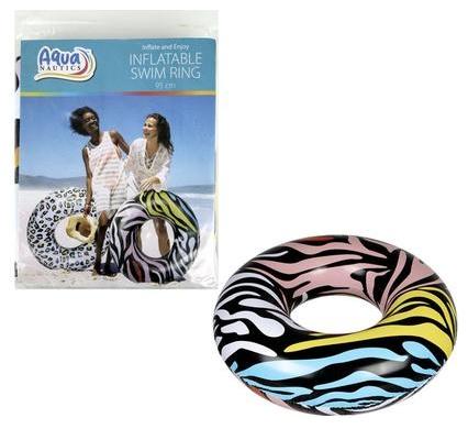 Aquanautics Swim Ring - Wildlife Assortment - 95 cm