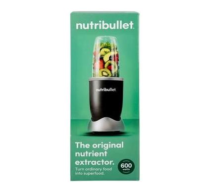 Nutribullet Blender Original - 600 W - 5 Piece Set - Grey