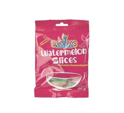 Sweet Watermelon Slices - 60g - 6 Pack